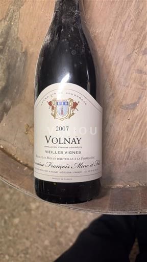 Borgoña Volnay Domaine François Mure et fils Vieilles Vignes 2007