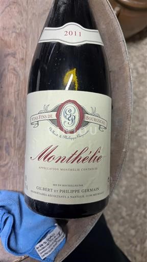 Burgundsko Monthélie Gilbert et Philippe Germain 2011