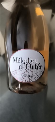 Languedoc Crémant de Limoux Mélodie d'Orfée Brut Rosé Icke årgångsbetecknad