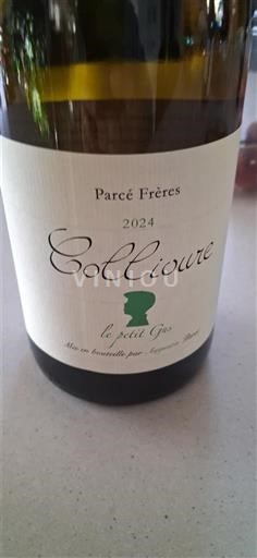 Roussillon Collioure Parcé Frères Le Petit Gys 2024