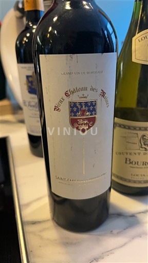 Bordeaux Saint-Émilion Château Vieux Château des Moines 2012