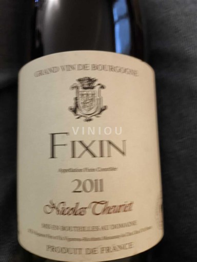 Bourgogne Fixin Nicolas Thenard 2011