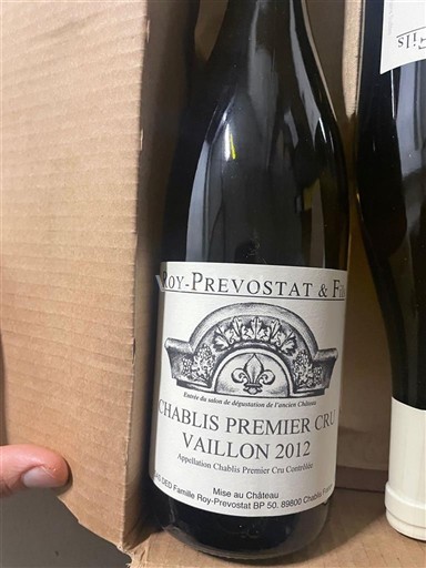 Burgundsko Chablis Premier Cru Roy-Prevostat & Fils Vaillon 2012