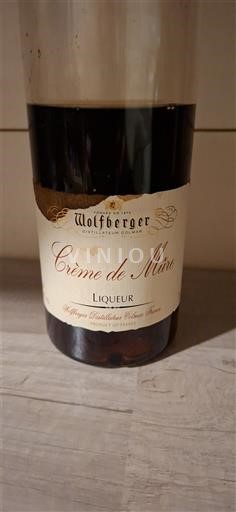 Alsace Wolfberger Crème de Mûre Icke årgångsbetecknad
