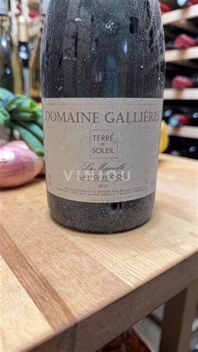 Languedoc Domaine Gallieres Terre Soleil La Nouvello 2010