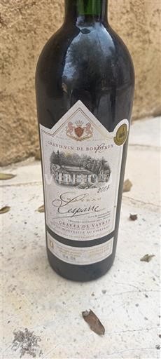 Bordoja Graves-de-vayres Château Lesparre 2004