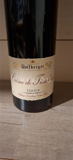 Alsace Wolfberger Crème de Framboise Icke årgångsbetecknad