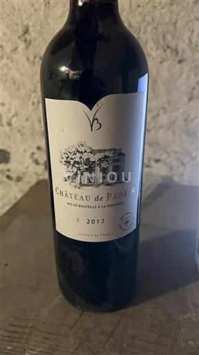 Lounais-Ranska Buzet Château Padère 2017