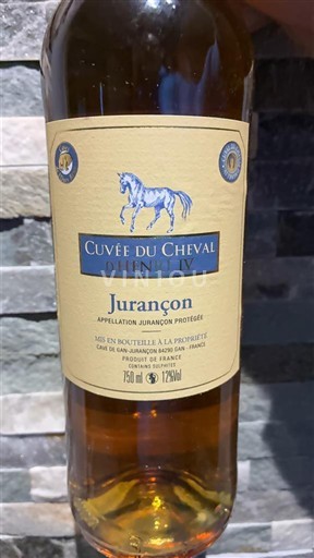 Jugozahod Jurançon Domaine Dienniv du Cheval Neleten.