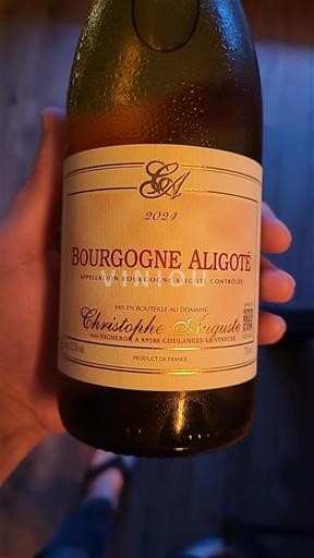 Bourgogne Bourgogne Aligoté Christophe Auguste 2024