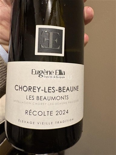 Burgundija Chorey-lès-Beaune Eugène Ellia Les Beaumonts 2024