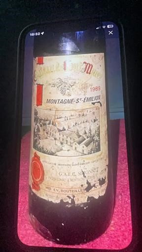 Bordeaux Montagne-Saint-Émilion Château Montaiguillon 1989