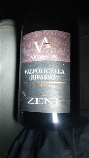 Veneto Valpolicella Ripasso Zeni Vigne Alte 2022