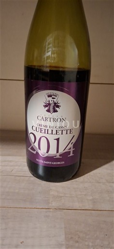 Bourgogne Cartron Cueillette 2014