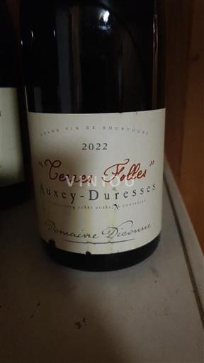 Borgoña Auxey-duresses Domaine Rey Terres Folles 2022
