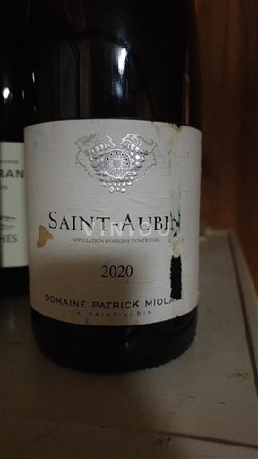 Burgundija Saint-Aubin Domaine Patrick Miolane 2020