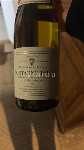 Borgonha Montagny Premier Cru Domaine La Madone Les Bouchots Não Sazonado