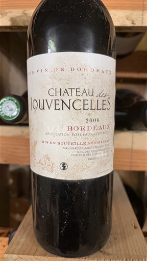 Bordeaux Château S Jouvencelles 2006