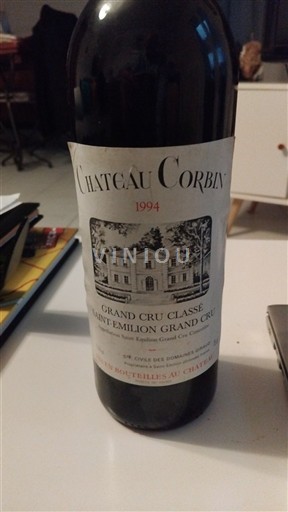 Bordeaux Saint-Émilion Grand Cru Grand Cru Classé Château Corbin 1994