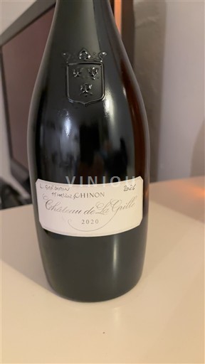 Rượu vang Rouge sec Château La Grille 2020 Pháp Thung lũng sông Loire Chinon AOC