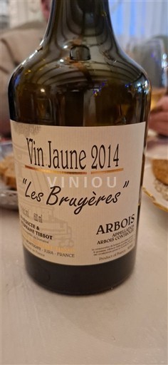 Jura Arbois Domaine André et Mireille Tissot Les Bruyères 2014