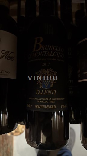Toscana Brunello di Montalcino Talenti 2017