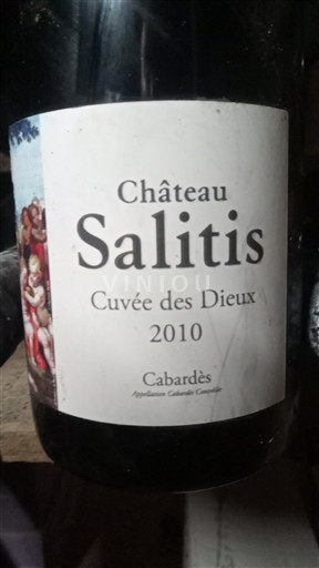 Langvedok Cabardès Château Salitis des Dieux 2010