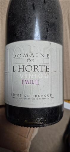 Languedoc in Roussillon Côtes de Thongue Domaine L'Horte Emilie 2014