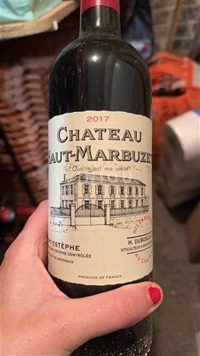 Bordeaux Saint-Estèphe CRU BOURGEOIS EXCEPTIONNEL Château Haut-Marbuzet 2017
