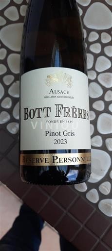 Alsace Pinot Grå Bott Frères Réserve Personnelle 2023
