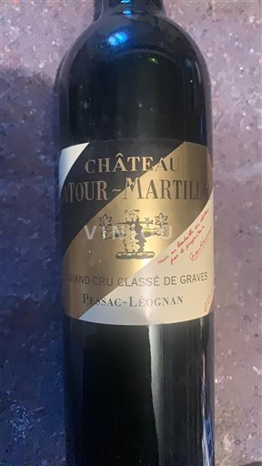 Bordeaux Pessac-Léognan Grand Cru Classé de Graves Château Latour-Martillac 2010