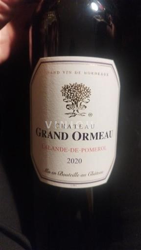 Bordeaux Lalande-de-Pomerol Grand Ormeau 2020