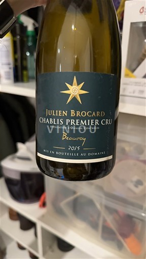 Burgundsko Chablis Premier Cru Julien Brocard Beauroy 2015