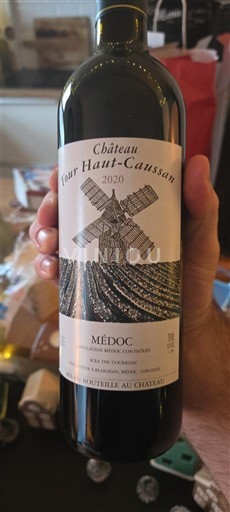 Bordéus Médoc Château Tour Haut-Caussan 2020