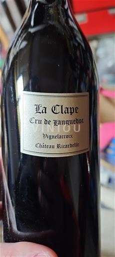Languedoc La Clape Château Ricardelle Vignelacroix 2015