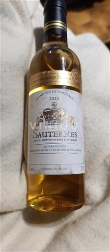 Bordeaux Sauternes Grand Vin de Bordeaux 2023