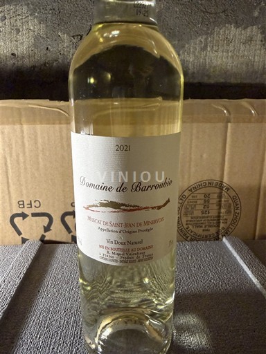 Languedoc Muscat-de-saint-jean-de-minervois Domaine Barroubio 2021
