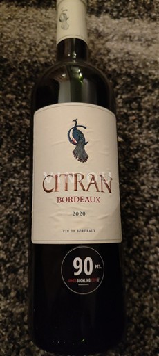 Bordeaux Citran 2020