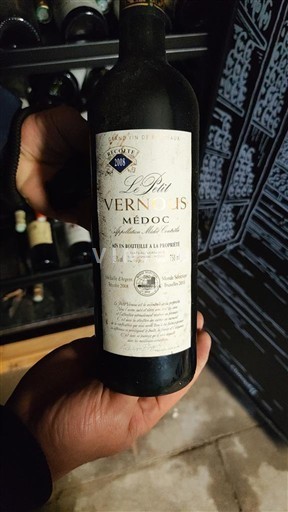 Bordeaux Médoc Le Petit Vernous 2008