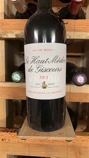 Bordeaux Haut-Médoc Le Haut-Médoc de Giscours Grande Réserve 2011
