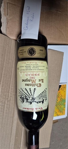 Burdeos Bordeaux Château Le Mâynic 2002