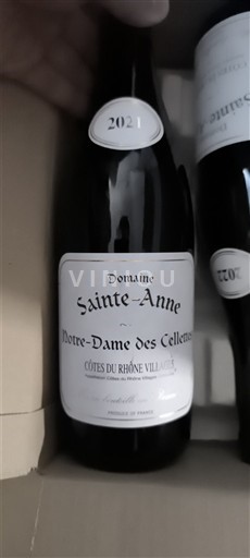 Rhône-dalen Côtes-du-Rhône-Villages Domaine Sainte-Anne Notre-Dame des Celliers 2021