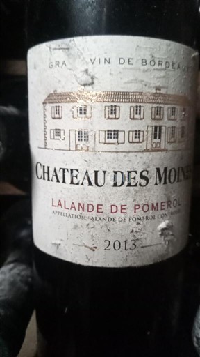 Bordeaux Lalande-de-pomerol Château S Moines 2013