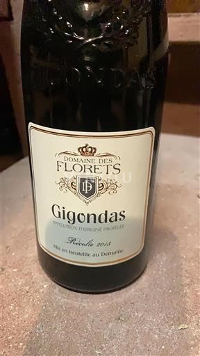 Rhône-dalen Gigondas Domaine S Florets 2015