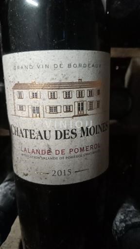 Bordeaux Lalande-de-pomerol Château S Moines 2015