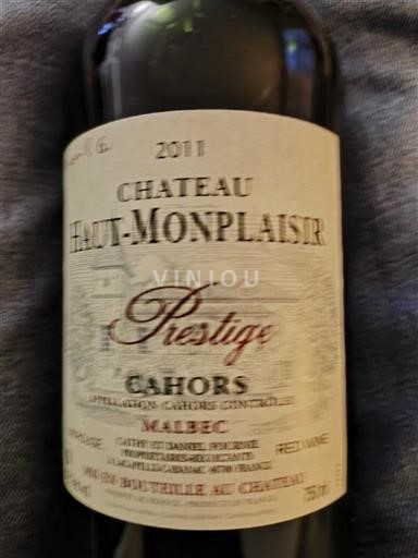 Jugozahod Cahors Château Haut-Monplaisir Prestige 2011