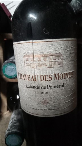 Bordeaux Lalande-de-pomerol Château S Moines 2016
