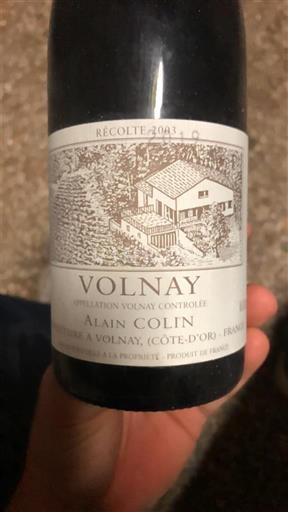 Borgoña Volnay Premier Cru Alain Colin 2019