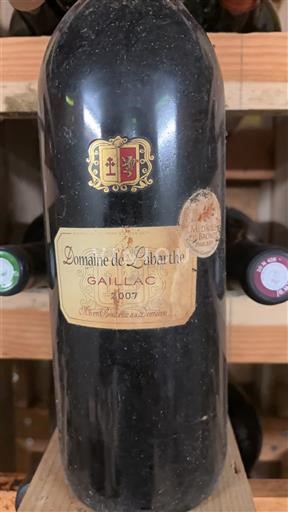 Rượu vang Rouge sec Domaine Labarthe 2007 Pháp Tây Nam Gaillac AOC