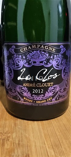 Champagne André Clouet Le Clos 2012